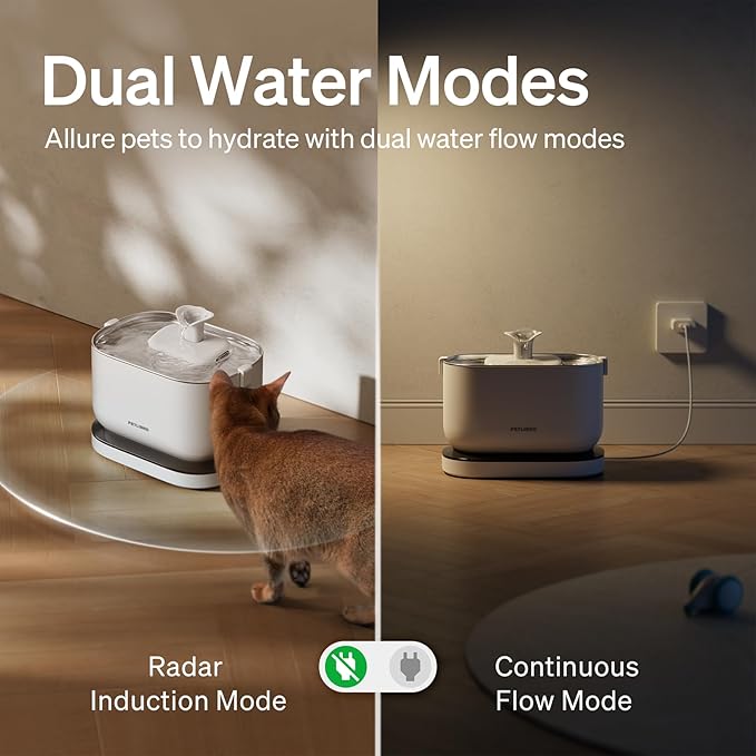 PETLIBRO Cat Water Fountain, Cordless Pet Water Fountain Battery Operated - Image 6