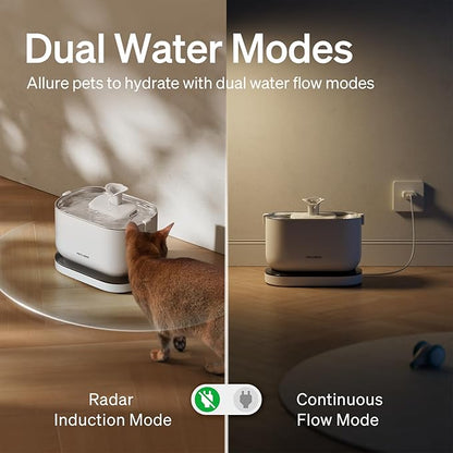 PETLIBRO Cat Water Fountain, Cordless Pet Water Fountain Battery Operated - Image 6
