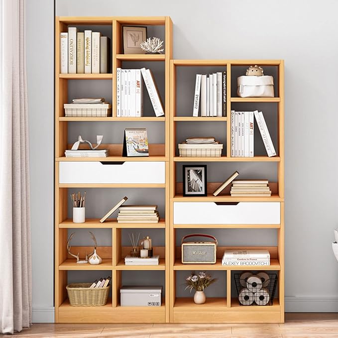 IOTXY Wooden Open Shelf Bookcase - Image 5