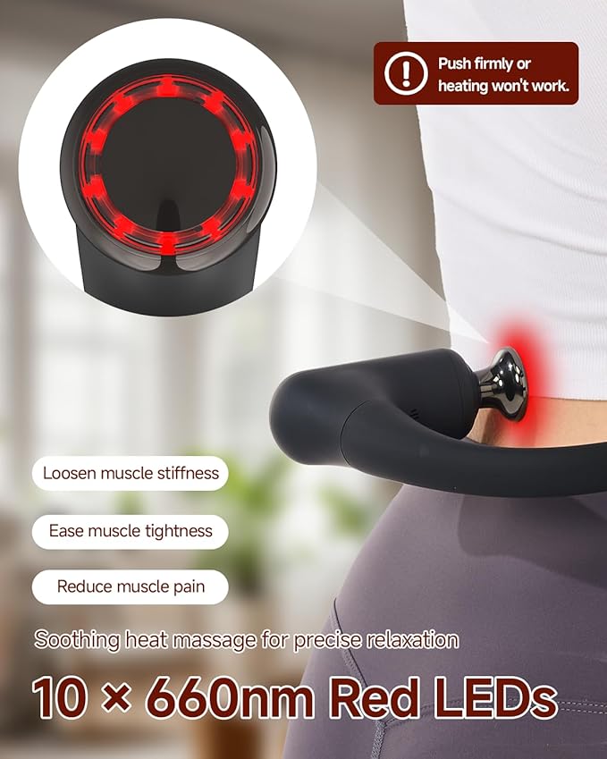 CAREKING Upgraded 2-in-1 Massage Gun - Image 4