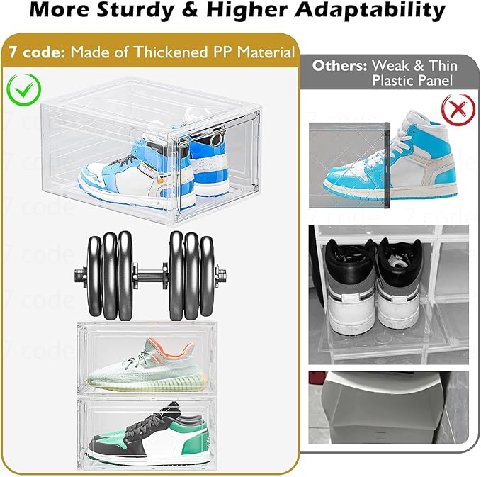 Thickened Clear Shoe Storage Organizer - Image 5