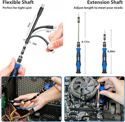 STREBITO Electronics Precision Screwdriver Sets 142-Piece - Image 4