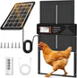Automatic Chicken Coop Door Solar Powered, Aluminum Alloy Automatic Chicken Door by Unknown