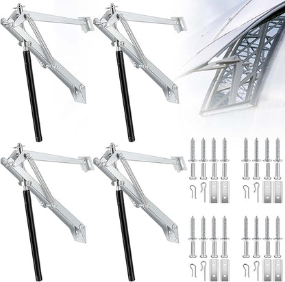 Amylove 2 Pcs Dual Spring Automatic Roof Vent Opener Greenhouse Accessories by Amylove