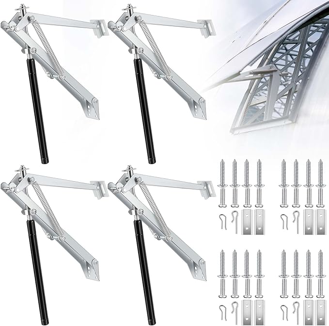 Amylove Dual Spring Automatic Roof Vent Opener Greenhouse Accessories Solar by Amylove