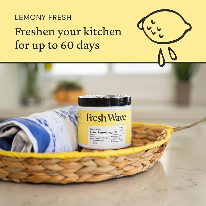 Fresh Wave Lemon Odor Removing Gel, 15 oz. | Odor Absorbers - Image 5