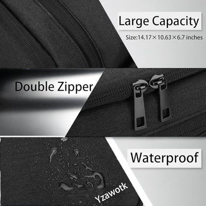 Extra Large Electronics Organizer Travel Case, Cable Organizer Bag - Image 4