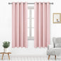 DWCN Blush Pink Blackout Curtains by DWCN