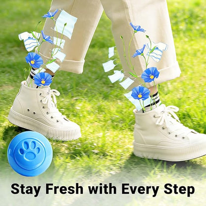 STRN Sneaker Deodorizer Balls 8 Packs Linen Scent Shoe Odor Elimination - Image 5