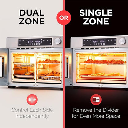 Ivation Dual Zone Air Fryer French Door Oven - Image 4