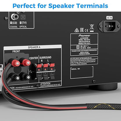 16/2 Speaker Wire 50 Feet, 16AWG Gauge Speaker Cable, Direct Burial, Durable - Image 6