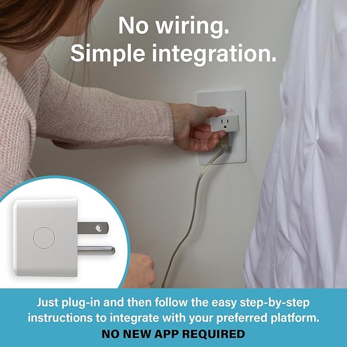 Legrand Radiant® Wi-Fi Matter Smart Plug Matter Hub Required 15A, Easy Setup - Image 4