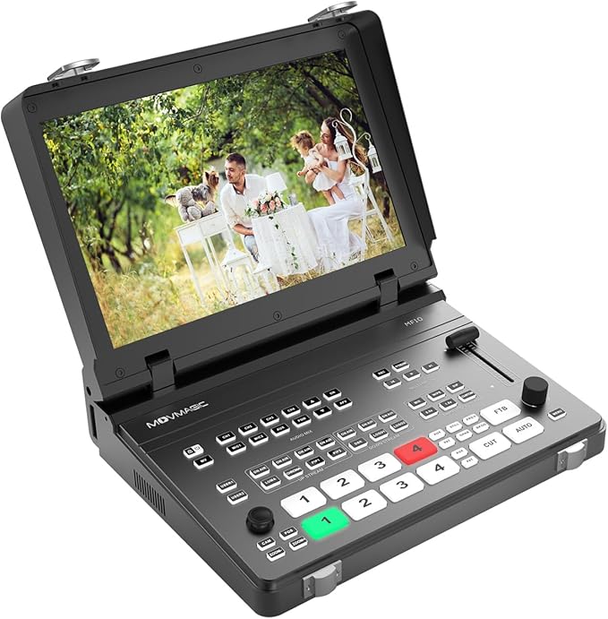 MOVMAGIC MF10 10.1 Inch 5CH Video Mixer by Movmagic