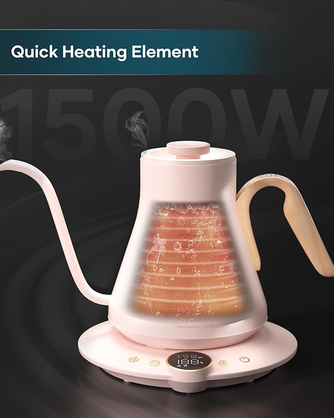 Gooseneck Electric Kettle with ±1℉ Temperature Control - Image 5