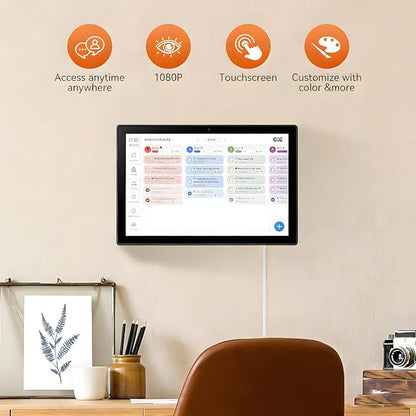 Digital Calendar, Electronic Calendar – Your 15.6” Black Family Command Center - Image 3