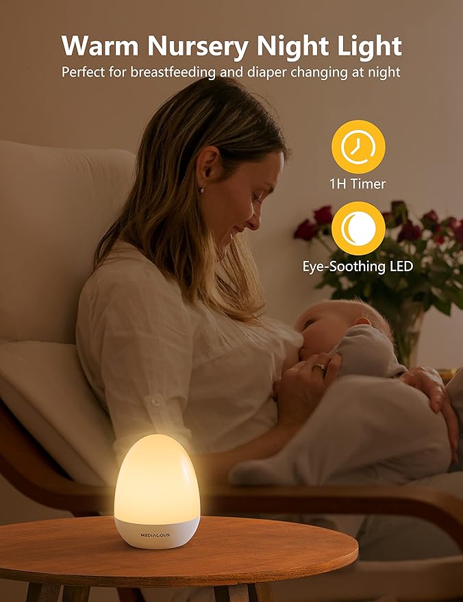 MediAcous Night Light for Kids, Baby Night Light - Image 5
