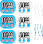 ZILLEEN Classroom Timer for Kids Teachers 6 Pack Digital Timers by ZILLEEN