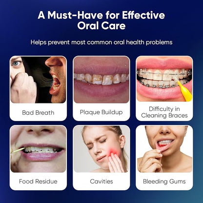MySmile LP211 Cordless Water Flossers, Portable Rechargeable Oral Irrigator - Image 6
