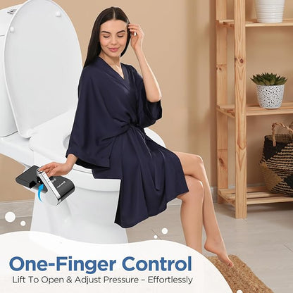 HOPOPRO Bidet with Single Finger Water Pressure Control, Self Cleaning Hygienic - Image 3