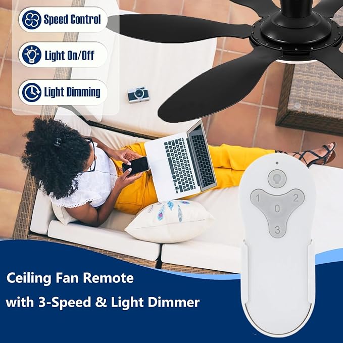 Ceiling Fan Remote Control Compatible - Image 3