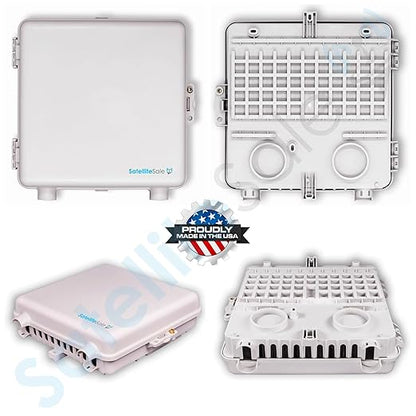 SatelliteSale Weatherproof Junction Box Heavy Duty Enclosure 12x12x3 Inches - Image 4