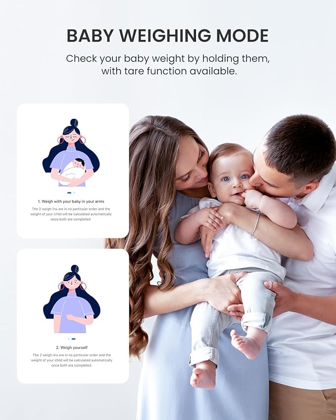 RENPHO Scale for Body Weight 500 lbs, Extra-High Capacity Smart Bathroom Scale - Image 5