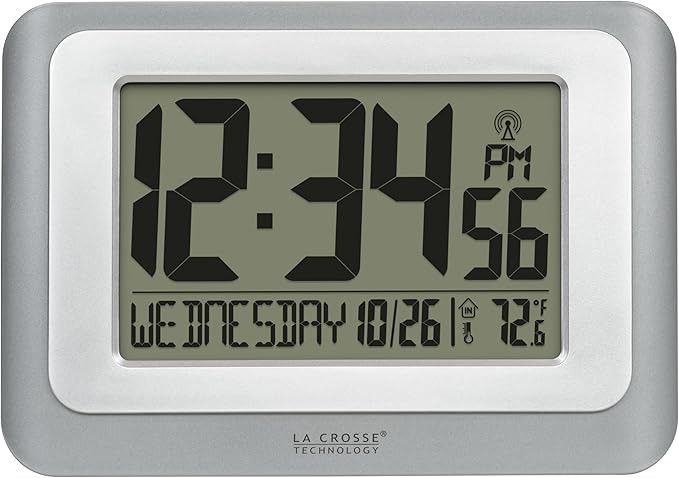 La Crosse Technology 513-88907-INT Digital Atomic Clock by LaCrosseTechnology