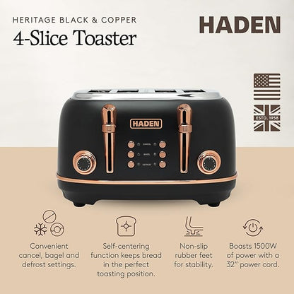 HADEN Heritage 4-Slice Toaster - Image 2