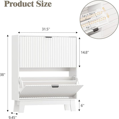Shoe Cabinet Storage for Entryway - Image 2