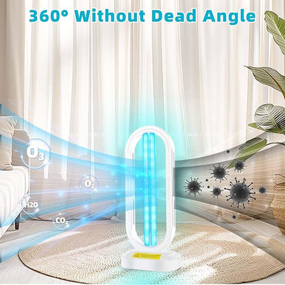 UV Light Sanitizer, 4-Speed Timing and Remote Control UVC Home Disinfection - Image 3