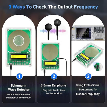 Adjustable Frequency Generator for Healing, 7.83Hz Schumann Resonance Generator - Image 4