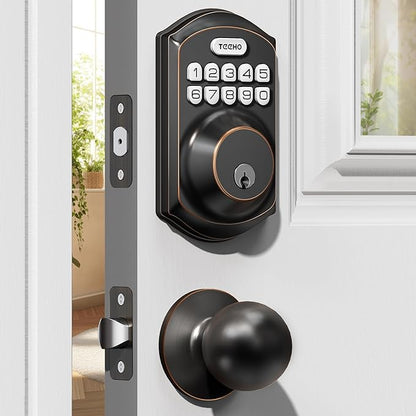TEEHO TE001K Keyless Entry Door Lock by TEEHO