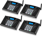 Intercoms Wireless for Home Hands Free, Upgrade Two Way Intercom 5300 Feet Range by SANZUCO