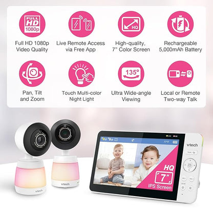 VTech Smart WiFi Baby Monitor - Image 2