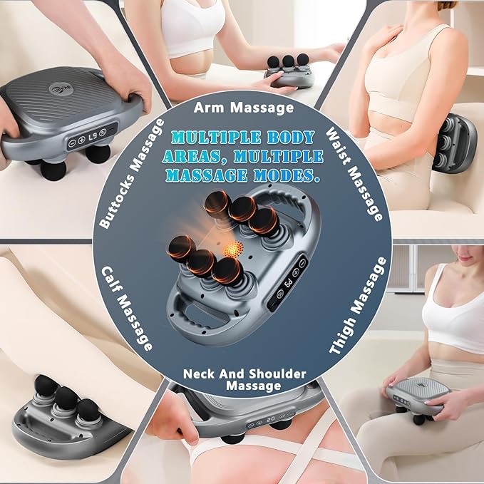 6 Head Massage Gun Deep Tissue - Image 6