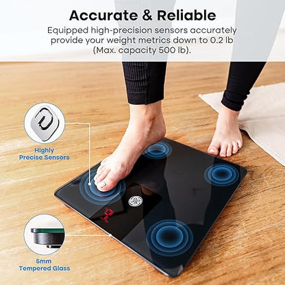 GE Bathroom Scale for Body Weight, Digital Weight Scales 500lb Heavy Duty - Image 3