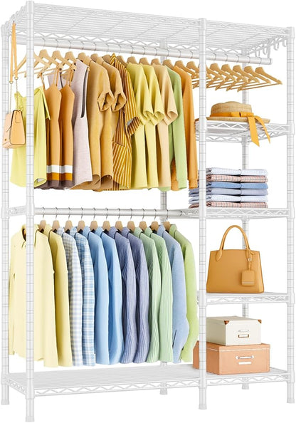Ulif F2 Clothes Rack, 5 Tiers Heavy Duty Garment Rack by Ulif