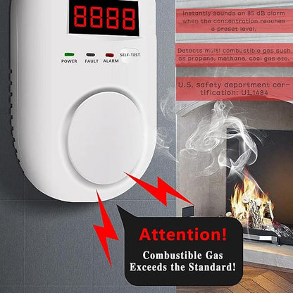 Gas Alarm，Propane detectors for Home，Gas Alarm Detector for Home，Plug-in & - Image 4
