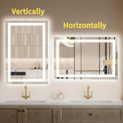28"x36" LED Bathroom Mirror - Image 9