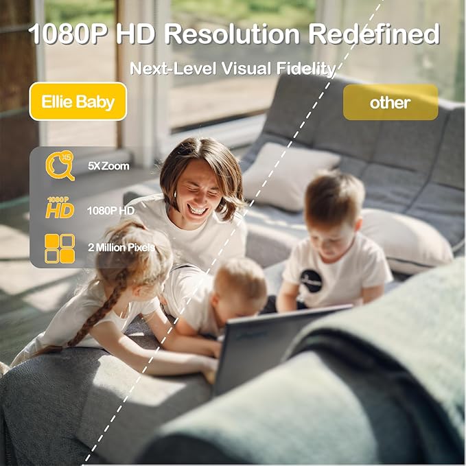 Ellie Baby Monitor No WiFi, Baby Monitor - Image 4