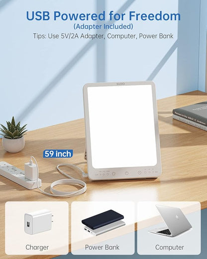 SUXIO Light Therapy Lamp - Image 5