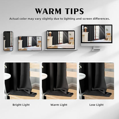 100% Blackout Curtains 54 Inch Length - Image 6