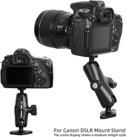 xik Camera Mount Holder: 1" Ball Rhombic Base, 1/4"-20 Thread - Image 7