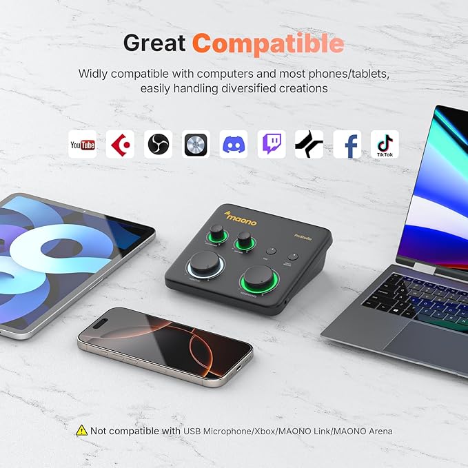 MAONO USB Audio Interface Bundle: Interface - Image 9