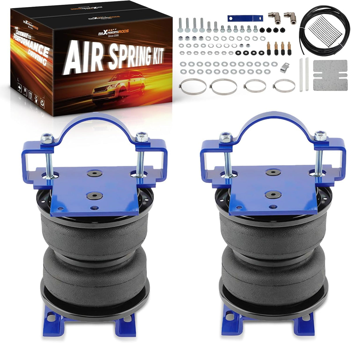 maxpeedingrods air suspension bags kit for chevy silverado, main product view