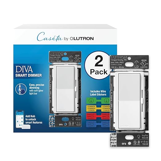 Lutron Diva Smart Dimmer Light Switch by Lutron