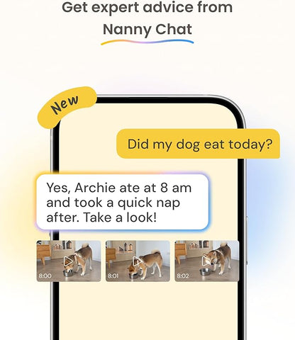 Furbo 360° Dog Camera Unlock w/Paid Plan: Home Security & Dog Safety Alerts - Image 8