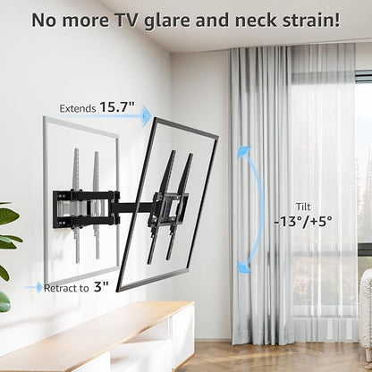 MOUNTUP UL Listed TV Wall Mount, Full Motion TV Mount - Image 5