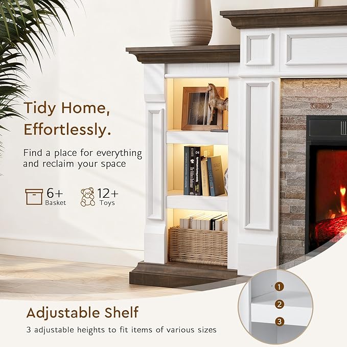 LGHM 72" Electric Fireplace - Image 7