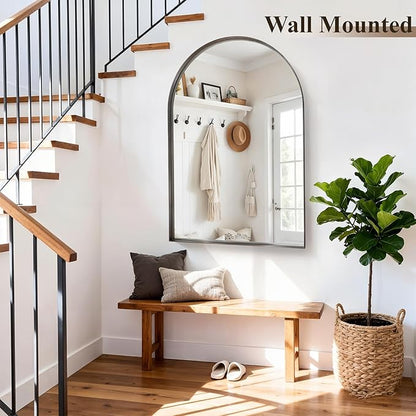 Arch Bathroom Mirror, Tempered Glass Decor Mirror - Image 7